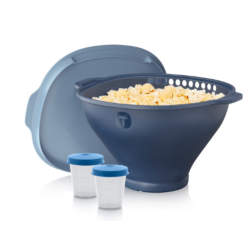 Tupperware posuda za pravljenje kokica u mikrotalasnoj rerni i set mini posuda (2x60ml)