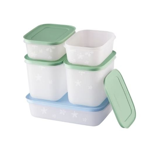 Tupperware set za zamrzivač (2x450ml, 2x1.1L i 1L)