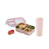 LocknLock set za poneti 4 – kutija sa pregradama 980 ml i One Touch termo čaša 550 ml