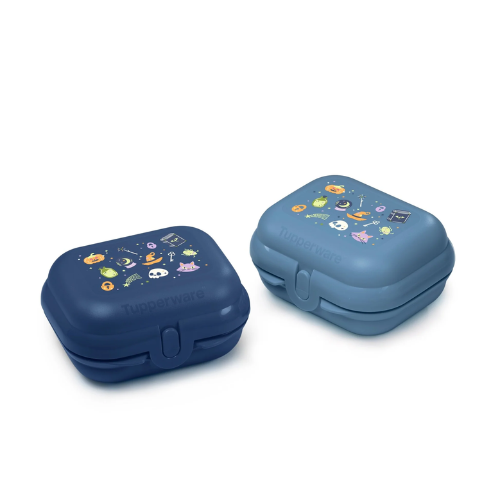 Tupperware set mini ostriga Halloween (2 kom.)
